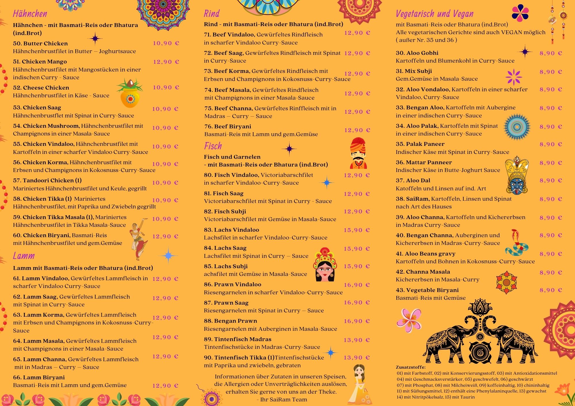 Kreative Farbgestaltung, die den Charakter Ihrer Gastronomie widerspiegelt.