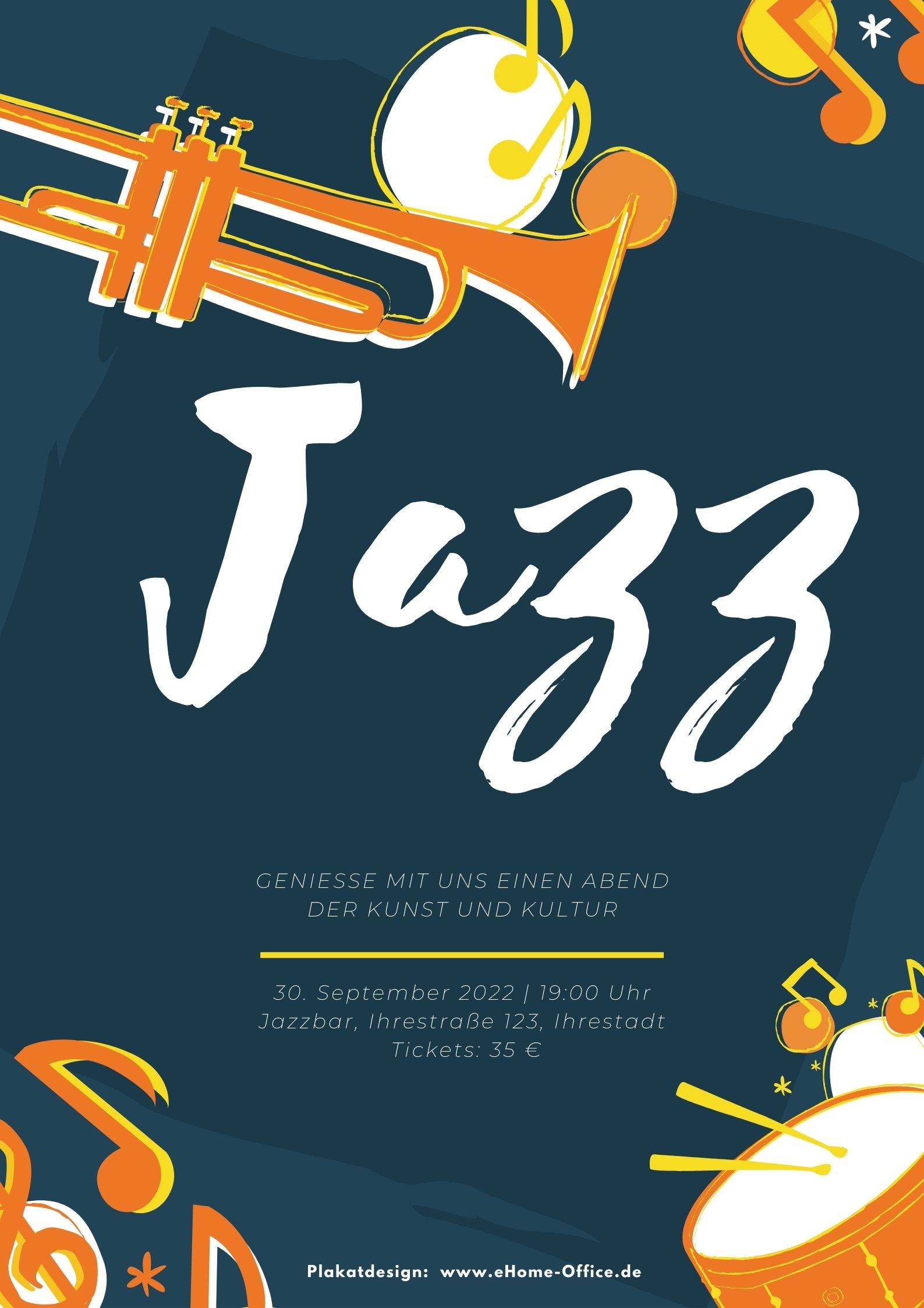 Plakate für Events, Konzerte, Festivals und Messen.