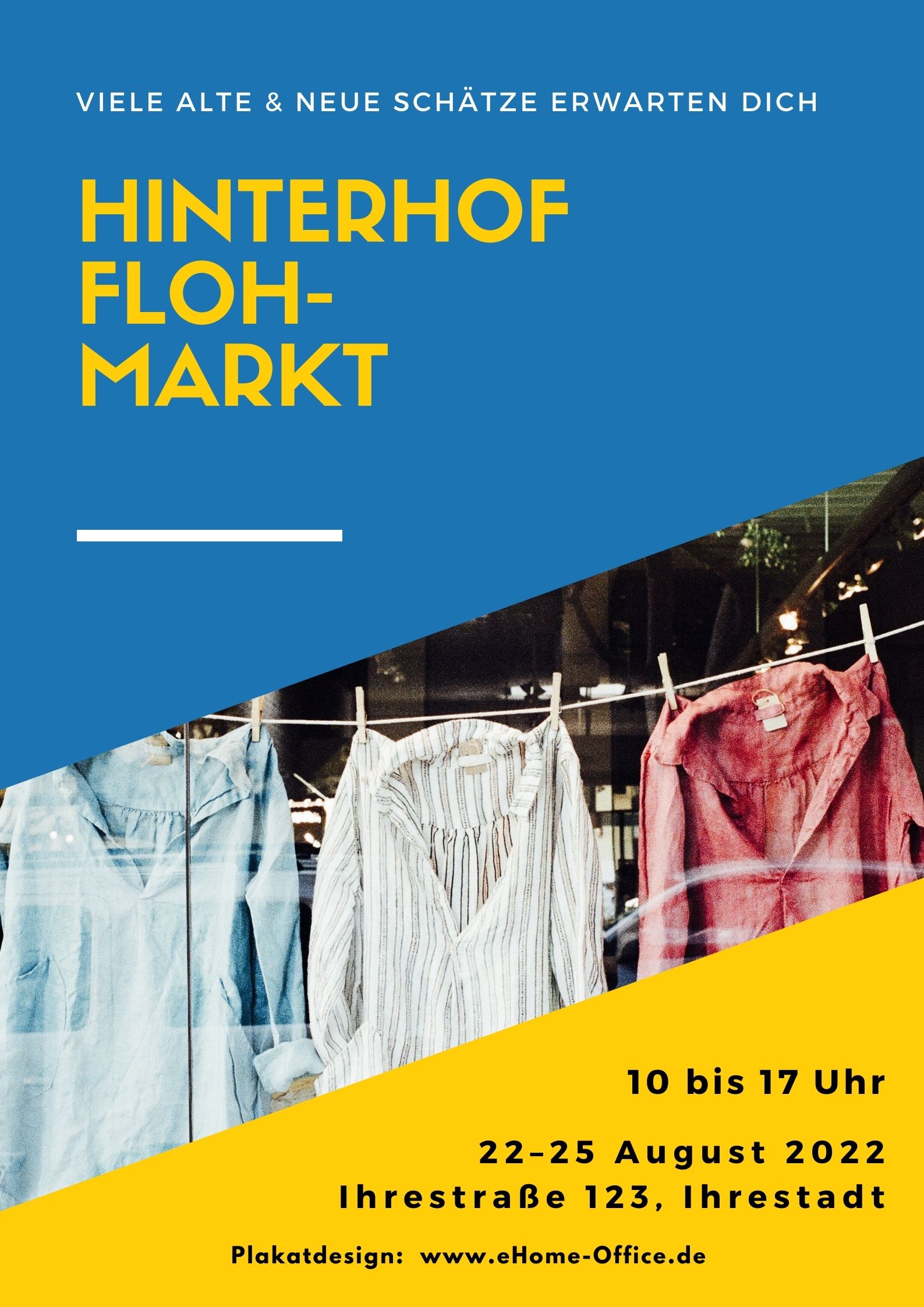 Gestaltung von Werbeplakaten für Unternehmen in Krefeld.