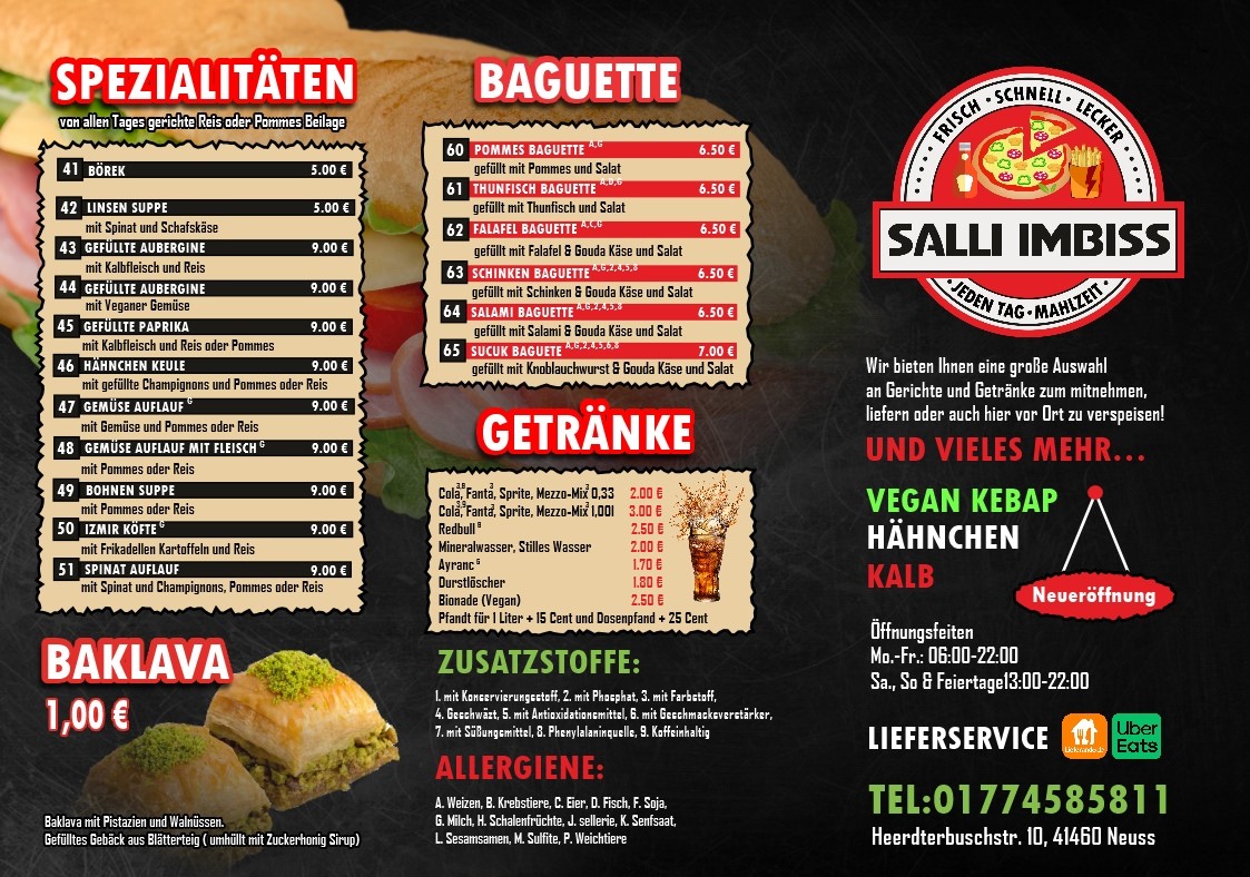 Professionelles Speisekartendesign in Krefeld für Restaurants, Bars und Cafés.