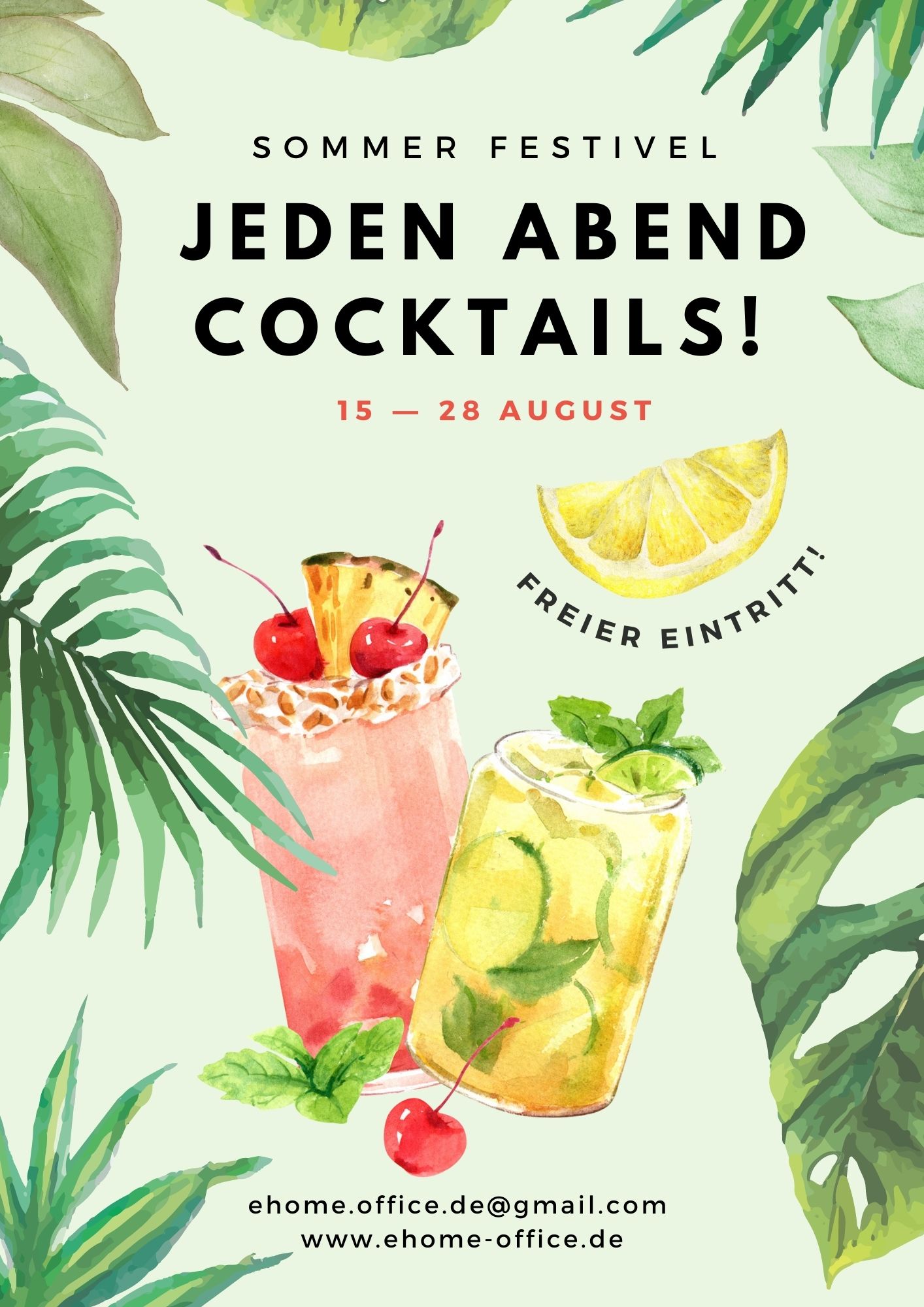 Ich entwerfe Plakate nach Ihren spezifischen Anforderungen.